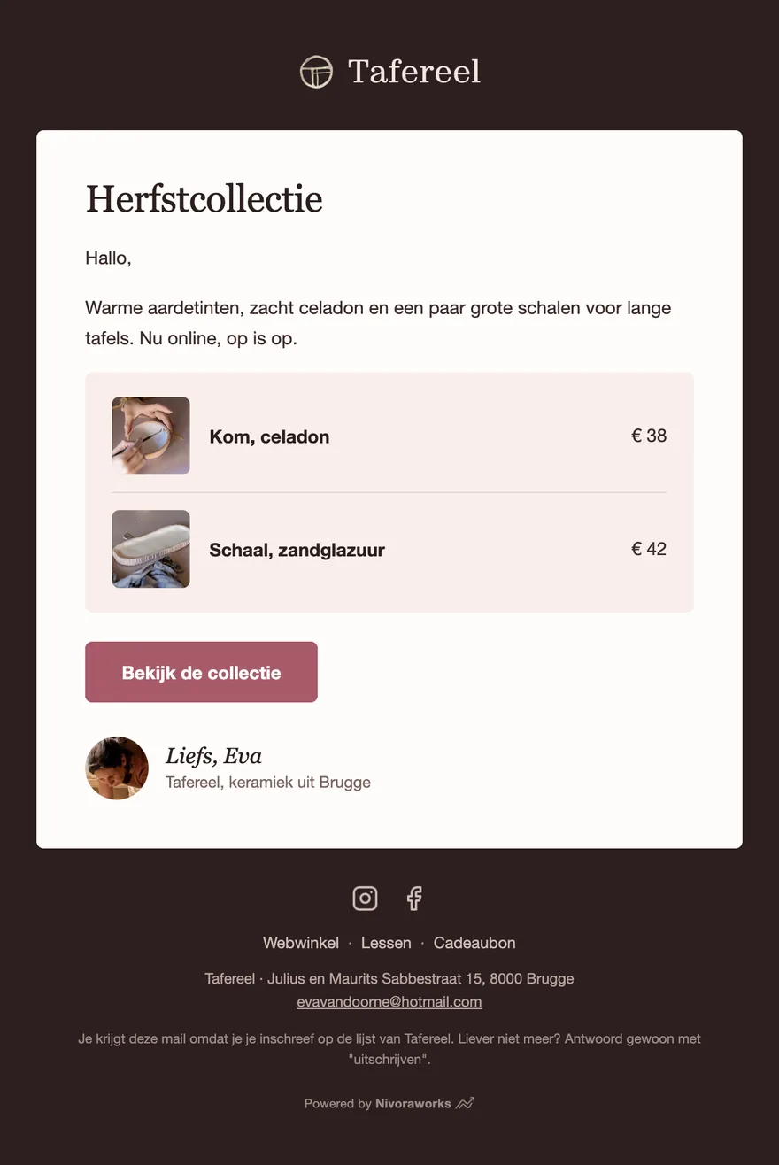 Nu online: Herfstcollectie