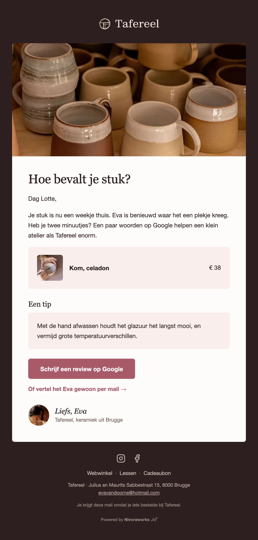 Hoe staat je kom thuis?